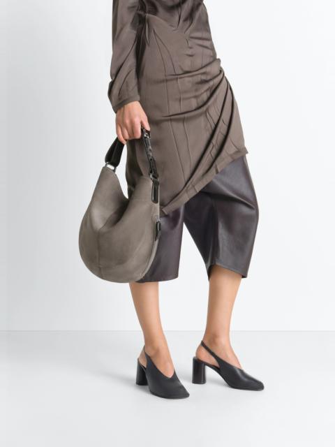 Lemaire HOBO QUIVER CLIP BAG IN SUEDE LEATHER