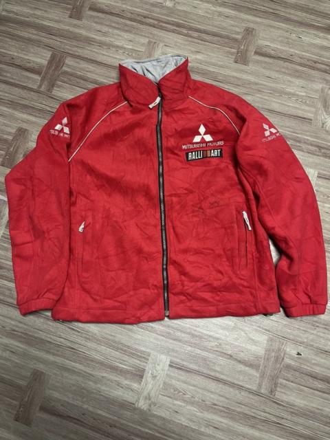 Other Designers Japanese Brand - Vintage mitsubishi motors ralli art fleece jacket