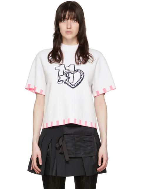 We11done Pink Viscose T-Shirt