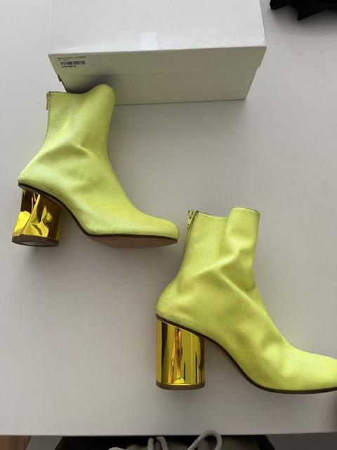 Maison Margiela NIB - Maison Margiela Crushed Heel Worn Glitter Ankle Boots