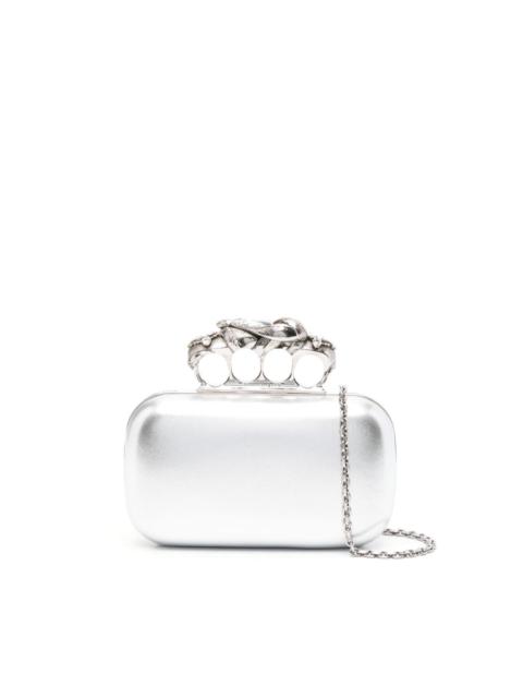 Snake Knuckle clutch bag