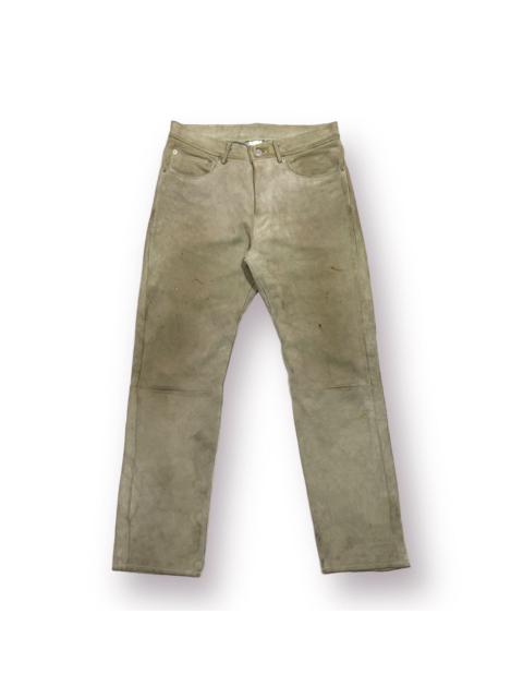 Other Designers GOODENOUGH - Good Enough Essentials suede Leather GDEH pants
