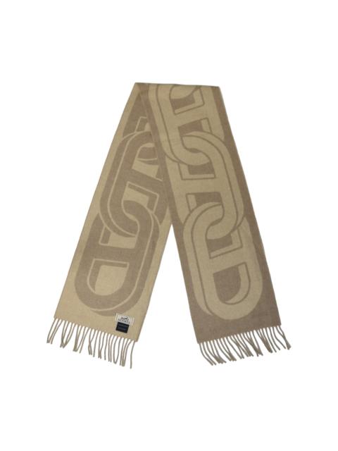 Hermès Hermes Maillons TGM Scarf Muffler Naturel Beige Chine