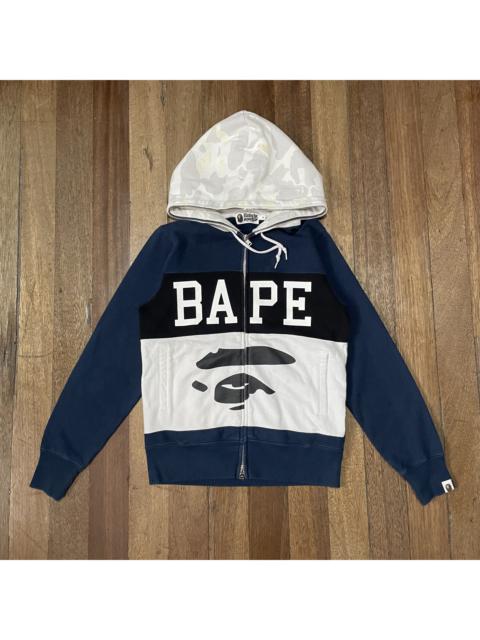 A BATHING APE® City Camo Ape Face Full Zip Hoodie