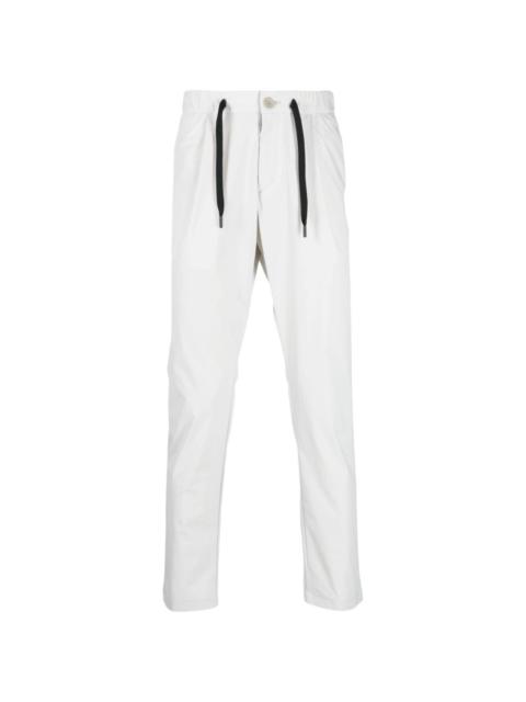 Herno drawstring-waist cropped trousers