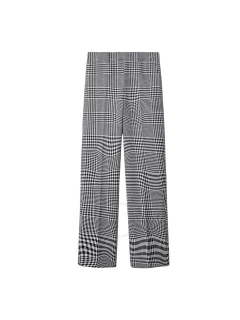 Burberry Wool Blend Tailored Trousers