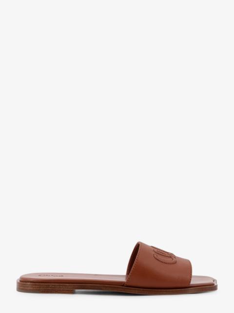 Chloé Chloe' Women Leather Chloe Soleil Sandals
