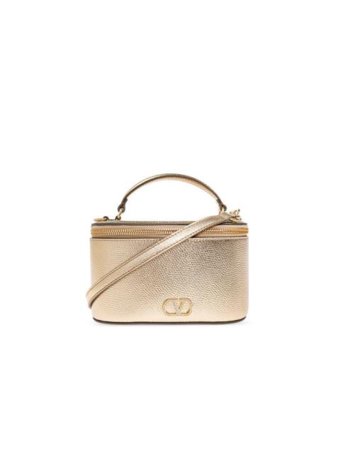 Valentino VALENTINO GARAVANI Vanity Gold Top Handle Bag New & Authenti