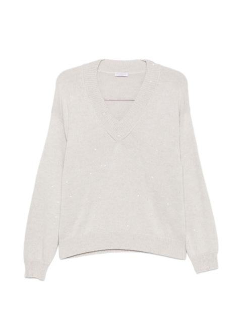 Brunello Cucinelli Brunello Cucinelli Women Cashmere And Silk Blend Sweater