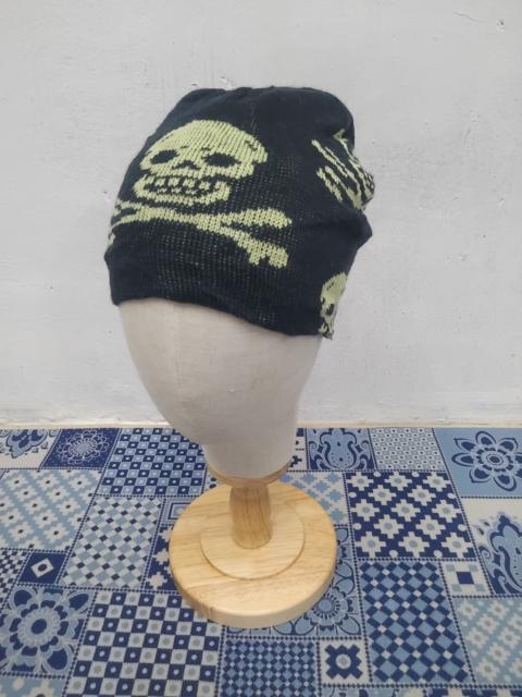 Other Designers Archival Clothing - Skull punk Street beanie hat