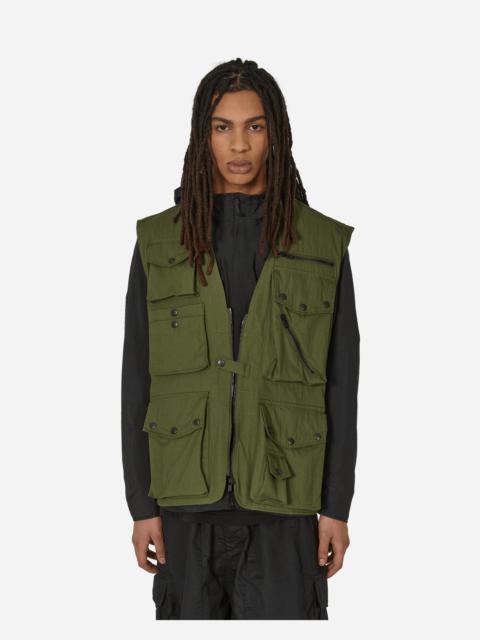 C/N Oxford Cloth Field Vest Olive