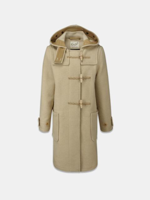 GLOVERALL Women's Original Monty Duffle Coat Arctic White