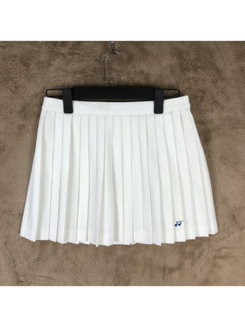 Other Designers Vintage - YONEX WHITE PLEATS MINI SKIRTS #5659-201