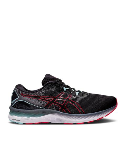 Asics GEL NIMBUS 23 2E WIDE 'BLACK ELECTRIC RED'