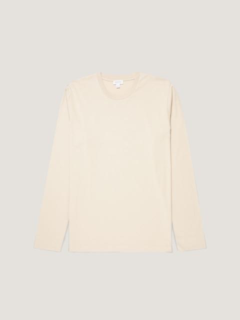 Sunspel Long Sleeve Riviera Midweight T‑shirt