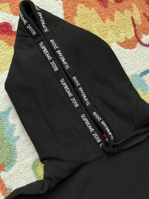 Supreme Supreme Channel Hoodie SS18 Black