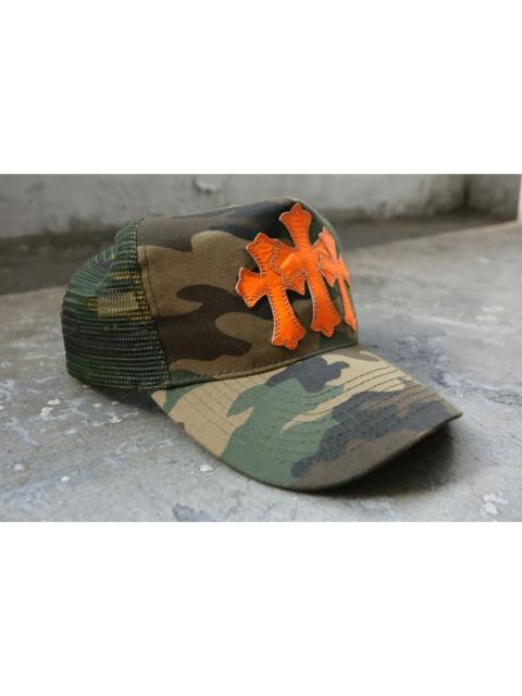 Chrome Hearts Chrome Hearts - Vintage - Cemetery Cross Camo Trucker Cap