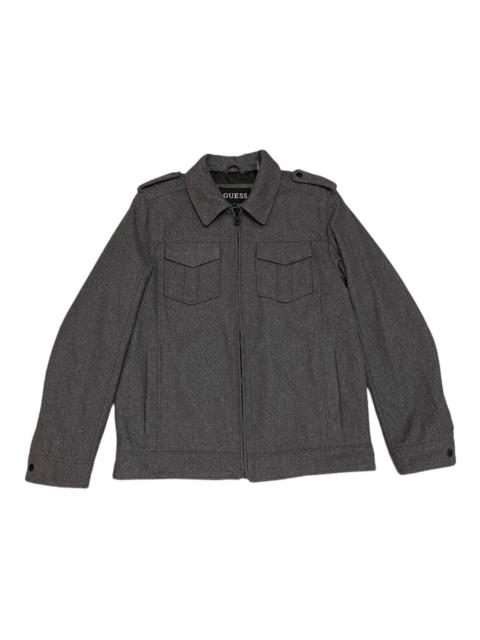 Other Designers Vintage - GRAIL🔥AW19 GUESS WOOL UTILITY HEAVY JACKET