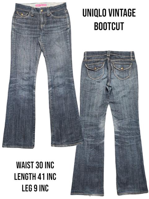 Other Designers Edwin × Kapital × Uniqlo - Bootcut Uniqlo Vintage Japan Distressed Jeans W 30