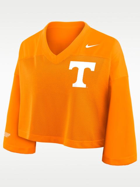 Nike Tennessee Jersey Women's Nike Dri-FIT College Cropped Top