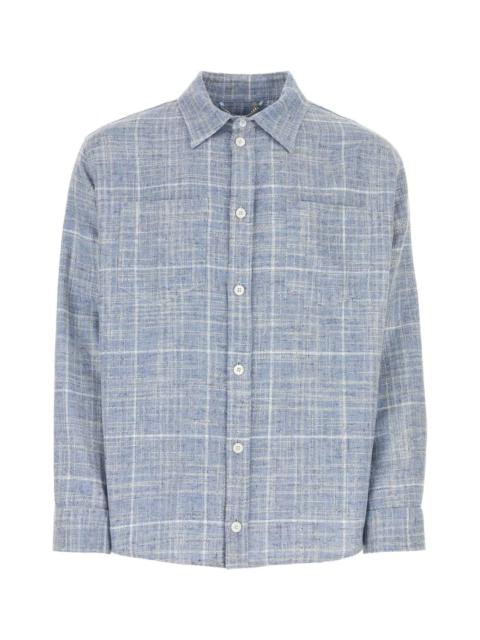 Other Designers 1989 Studio Men Embroidered Flanel Shirt
