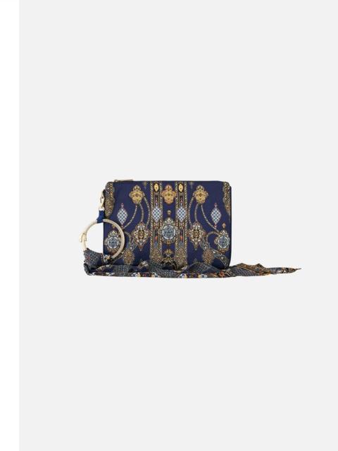 CAMILLA RING SCARF CLUTCH