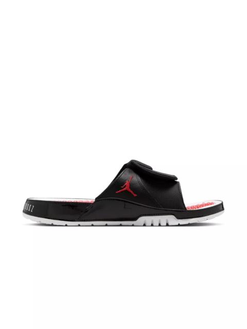Jordan Hydro XI "Black/White/Gym Red" Unisex Slide