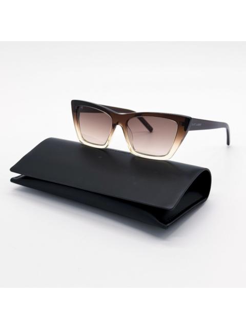 SAINT LAURENT New Saint Laurent SL276 019 Brown Gradient Cat Eye Women Sun