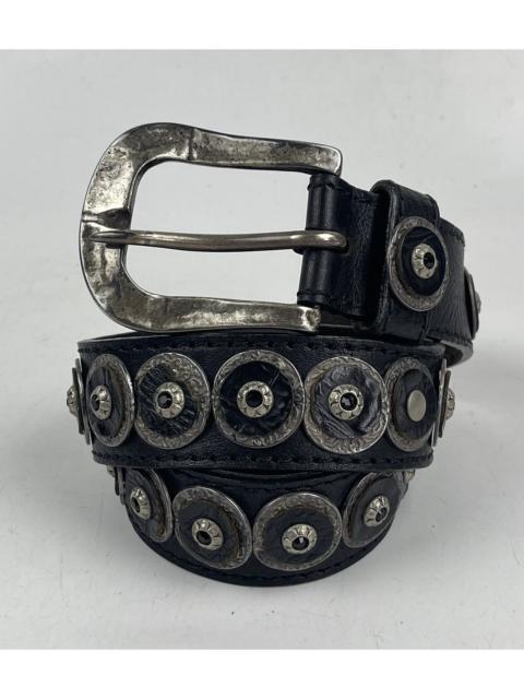 Other Designers Japanese Brand - rare design made in italy studded leather belt tc36
