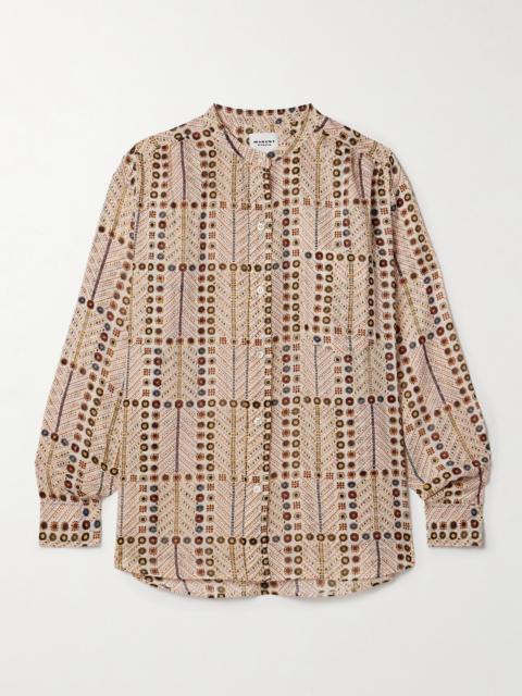Isabel Marant Étoile Mexika Printed Cotton-voile Shirt