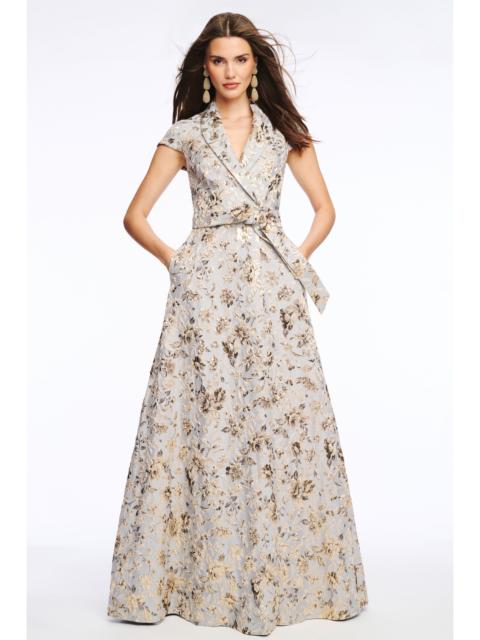 SACHIN & BABI HONORA GOWN - GOLDEN GARDENS