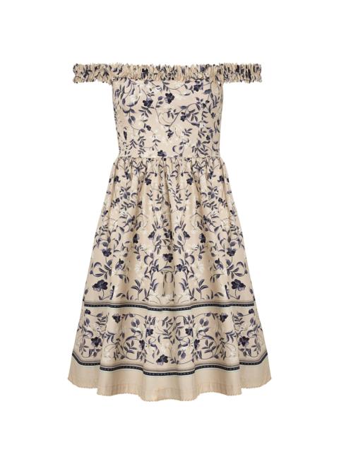 Agua by Agua Bendita Achiote Café Mini Dress