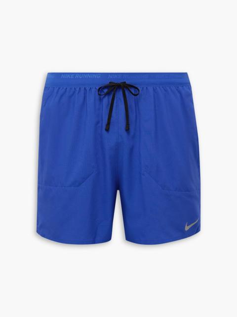 Nike Straight-leg mesh-paneled Dri-Fit shorts