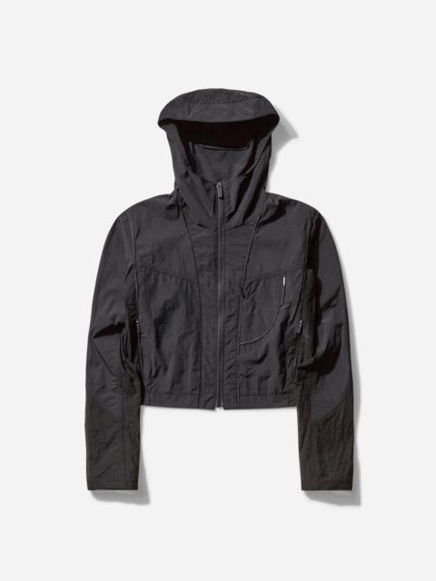 HYEIN SEO Women's Paneled Crop Jacket Black