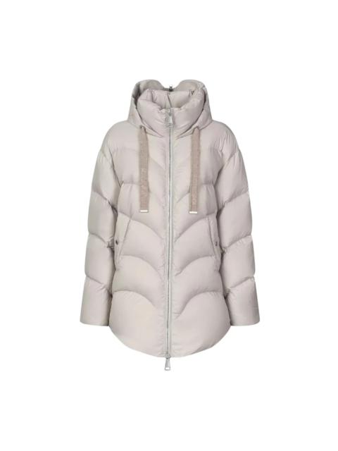 CREAM QUILTED JACKET