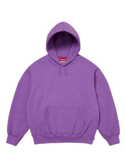 Supreme logo appliqué hoodie
