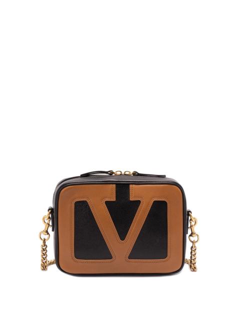 Valentino Valentino Garavani Men `Viva Superstar` Leather Camera Case