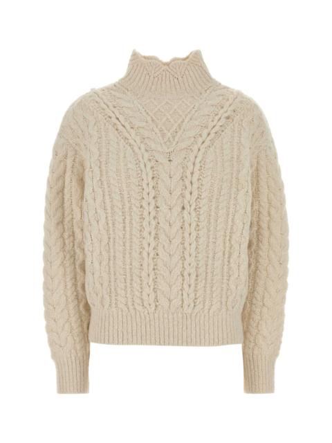 Isabel Marant Étoile Isabel Marant Etoile Women Ivory Cotton Blend Bolinea Sweater