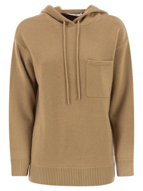 Max Mara Maxmara Women Liana - Wool And Cashmere Hooded Sweatshirt