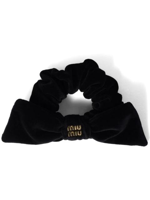Miu Miu velvet scrunchie