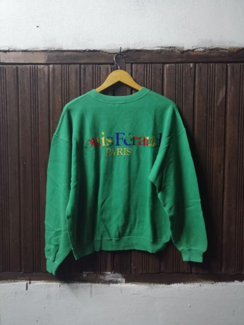 Other Designers Embroidered Jeans Louis Feraud Paris Sweatshirt