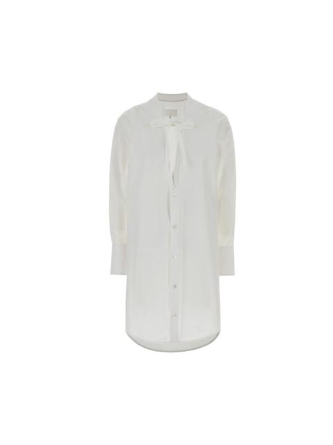 Maison Margiela MAISON MARGIELA White Poplin Shirt Dress New & Authentic (Wo