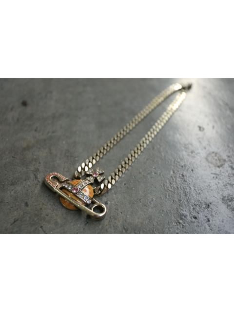 Vivienne Westwood Vivienne Westwood - 2002 - Giant Safety Pin Orb Choker