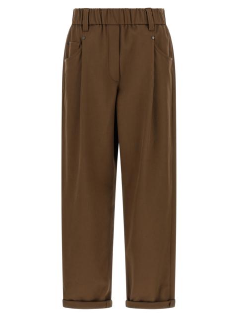Brunello Cucinelli Brunello Cucinelli Women 'Baggy Pull-On' Pants