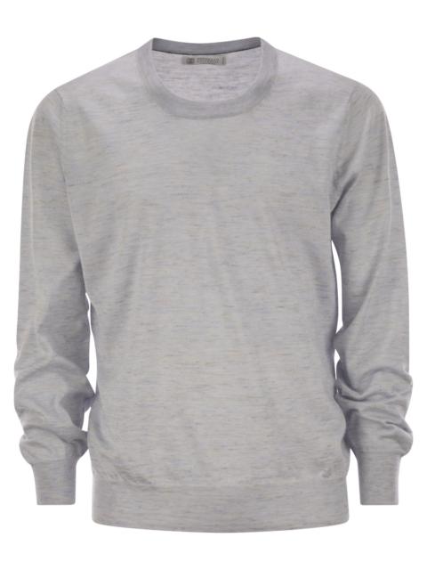 Brunello Cucinelli Brunello Cucinelli Men Lightweight Cashmere, Silk And Linen Jersey