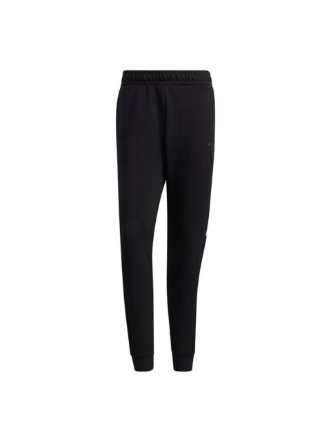 adidas adidas neo M Cs Db Tp 2 Logo Stripe Athletics Sports Knit Bundle Feet Pants Black GP5681