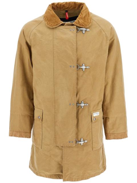FAY ARCHIVE - FAY ARCHIVE padded canvas jacket coat