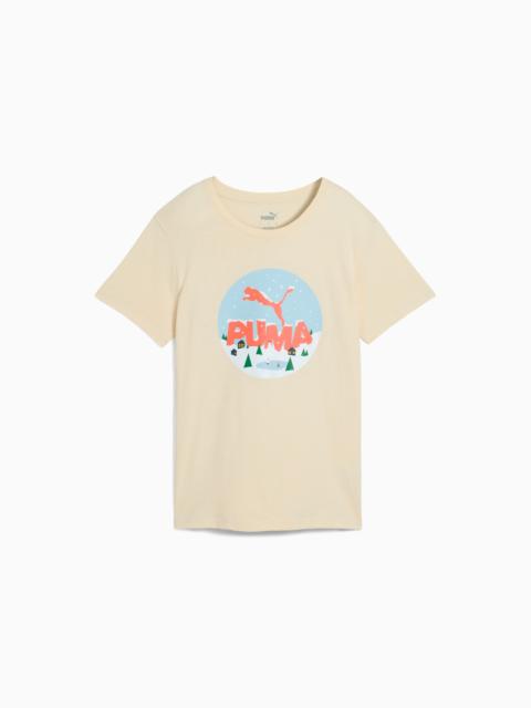 PUMA Holiday Snow Globe Women's Tee