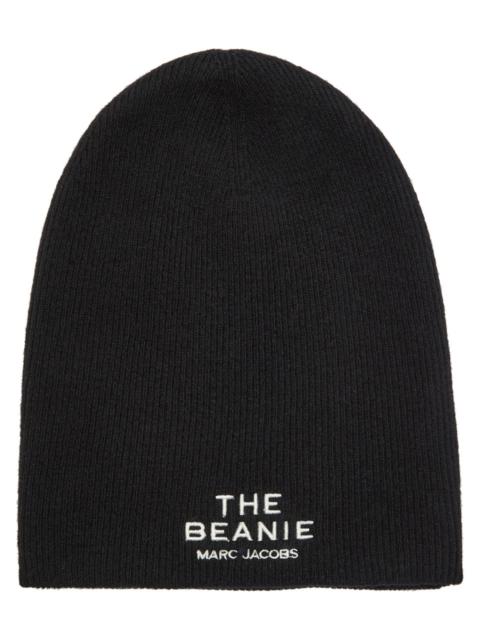 Marc Jacobs Marc Jacobs The Beanie Logo Merino-blend Beanie