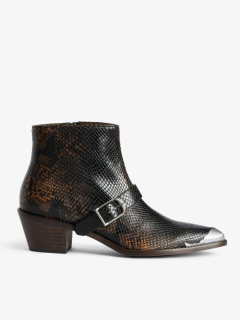 Zadig & Voltaire Tylow Ankle Boots